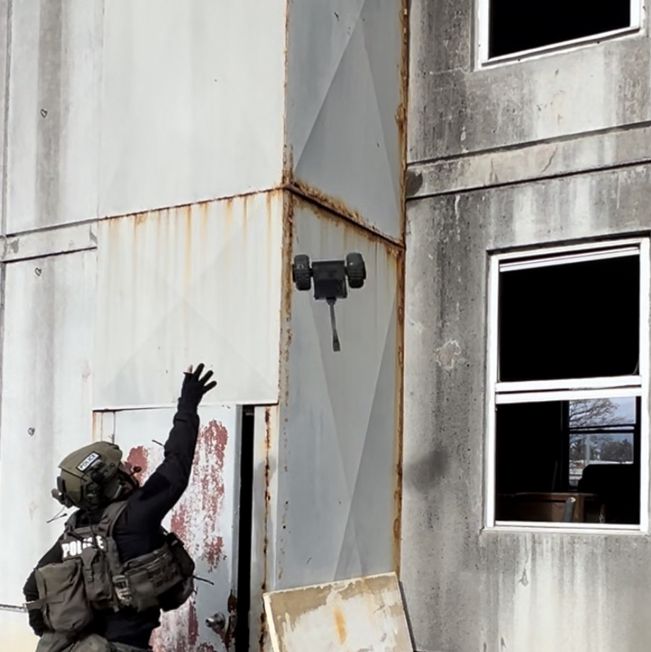 Throwable tactical robots in law enforcement